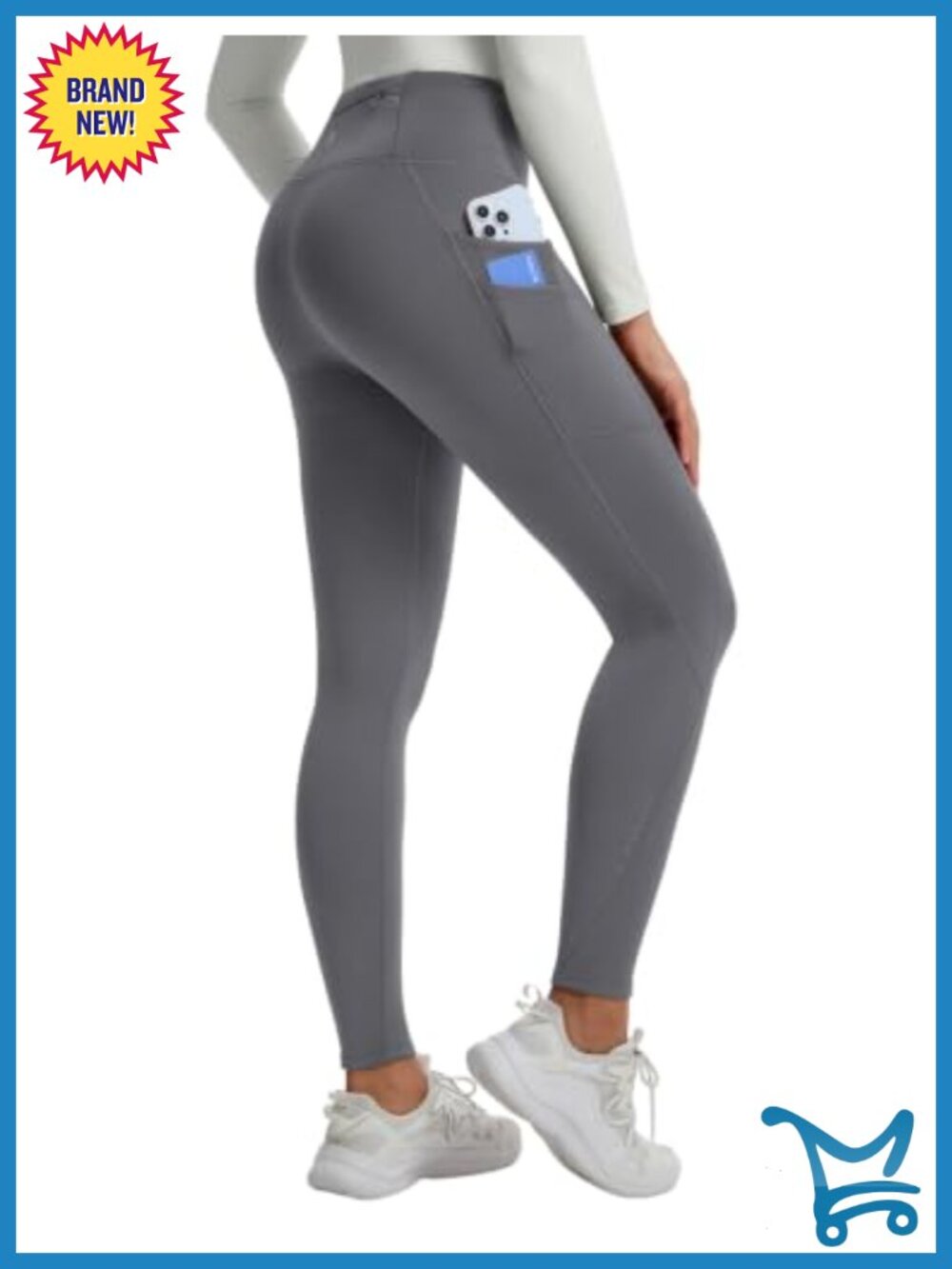 Fleece Lined Thermal Leggings High Waist Squat-Proof Winter